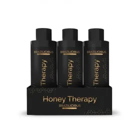 Brazilicious Honey Therapy Keratin Treatment Kit 3x100ml